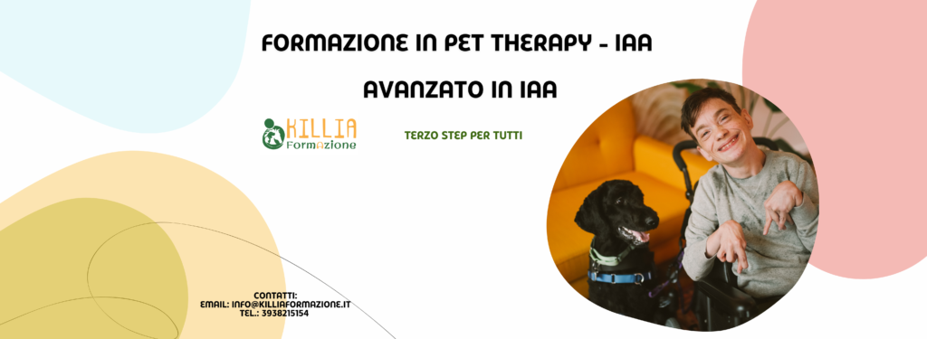 Corso In Pet Therapy Avanzato Killia Formazione